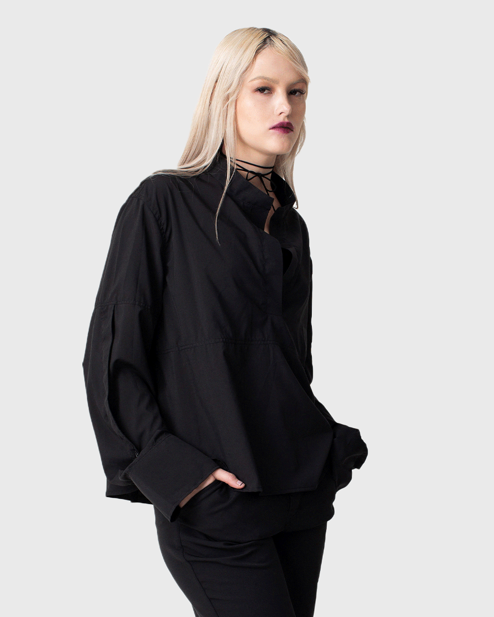 ALTPARD | Black Short Shirt